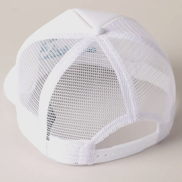 Howdy‎ Darlin’ Signature Foam Trucker White NWT - Picture 5 of 5